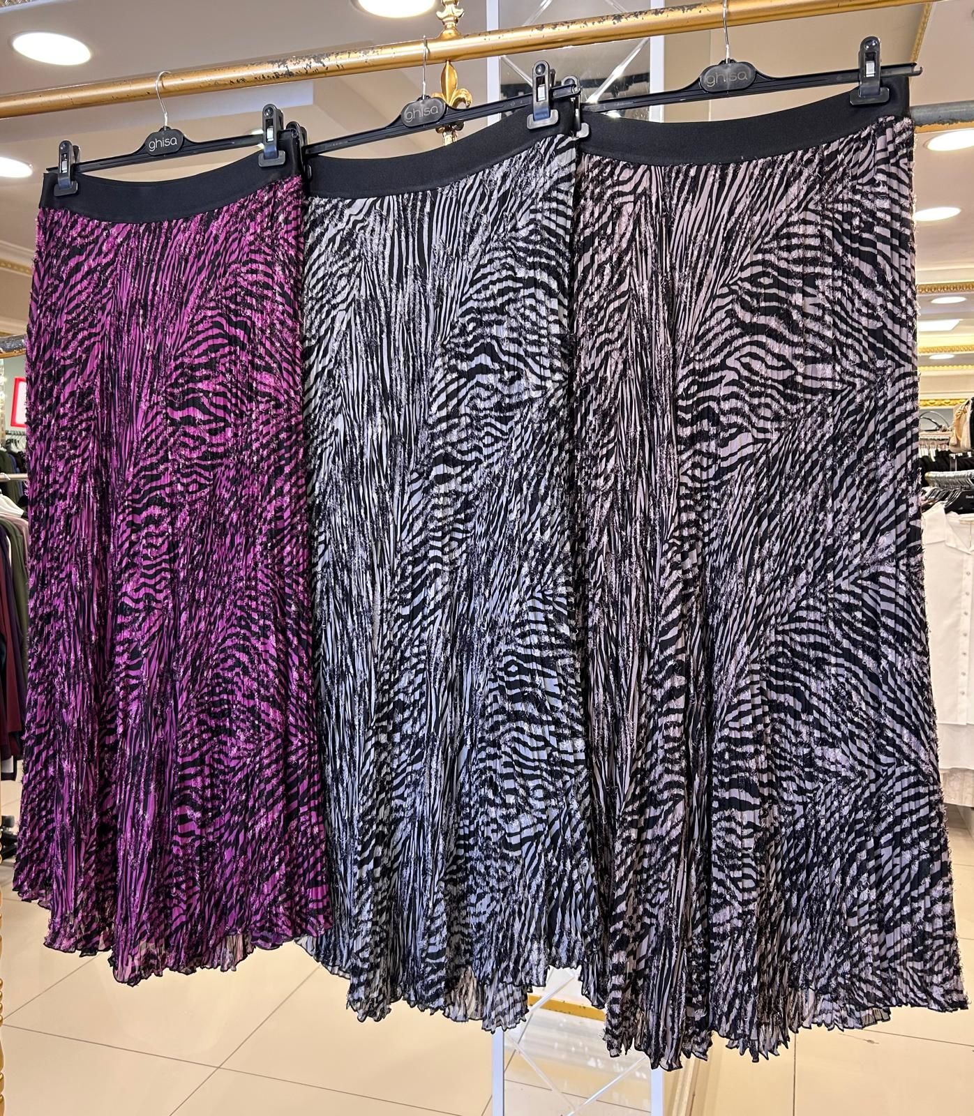 SAKAL İP DETAYLI ŞİFON ETEK/GHISA