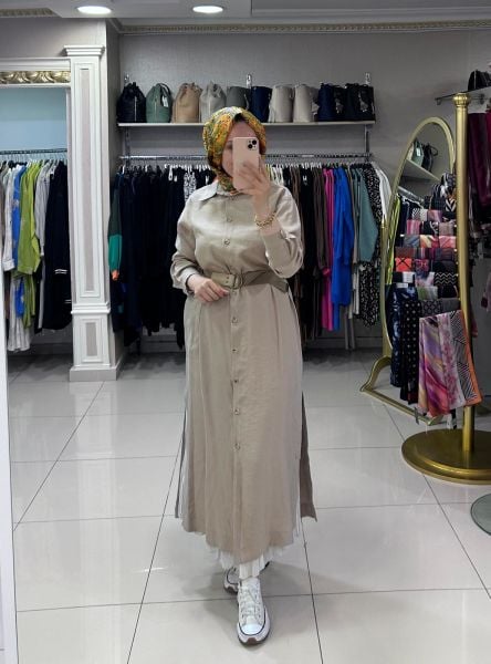 NURCAN ÇETİN/ KEMER DETAY GİYÇIK KAP