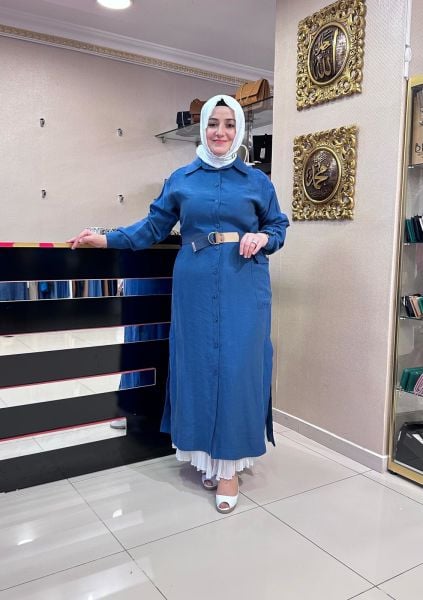 NURCAN ÇETİN/ KEMER DETAY GİYÇIK KAP