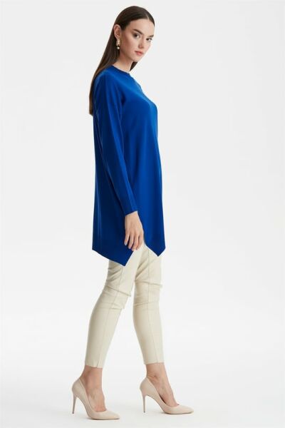 Düşük Kol Triko Tunik SAKS