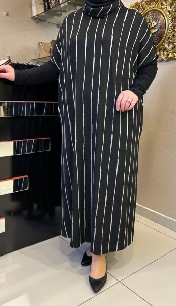 BALIKÇI YAKA ÇİZGİLİ İÇLİ DIŞLI TAKIM/NURCAN ÇETİN 