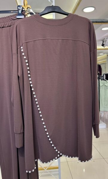 YAKASI VE SIRTI İNCİ DTY. KRİSTAL PENYE TAKIM/ TIĞTRİKO