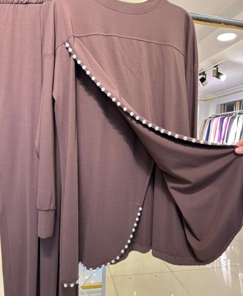 YAKASI VE SIRTI İNCİ DTY. KRİSTAL PENYE TAKIM/ TIĞTRİKO