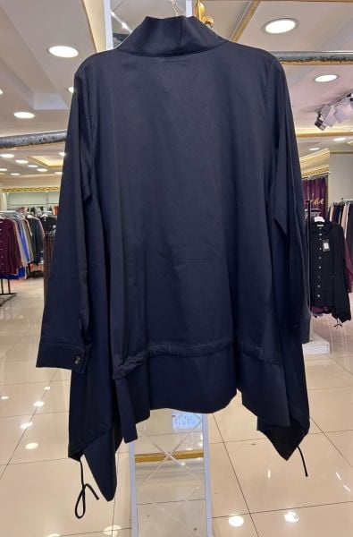 ÖNÜ ÇITÇIT DTY. ETEK UCU VOLANLI TUNİK/NUSS