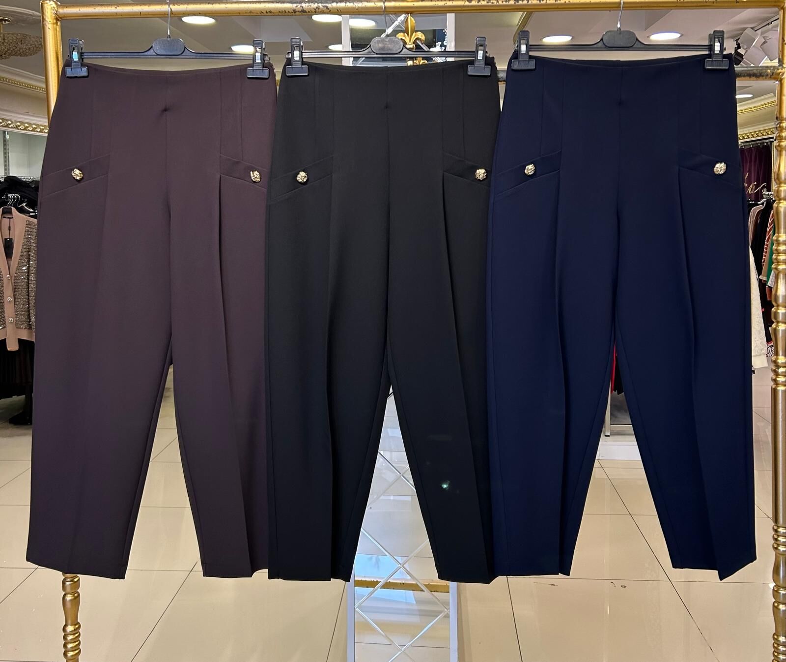 ROSA PİLELİ FİLOTA PANTOLON /SENTEZ