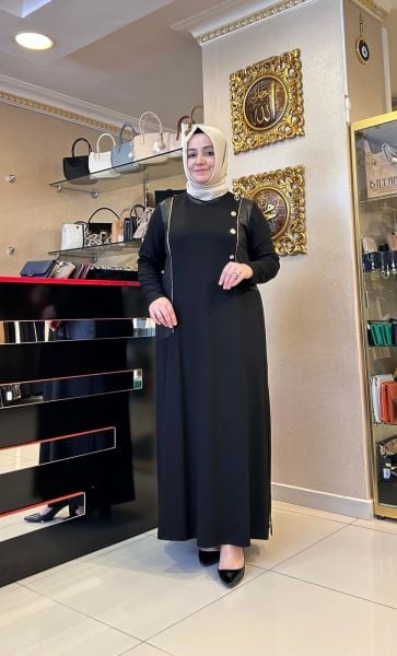 DÜĞME VE FERMUAR DTY. ELBİSE/MÜSEMMA