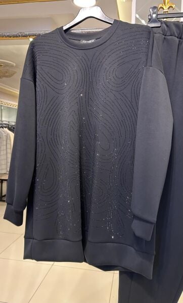 TUNİĞİ TAŞ BASKILI PANTOLONLU TAKIM /FUAT GÜRŞEN 