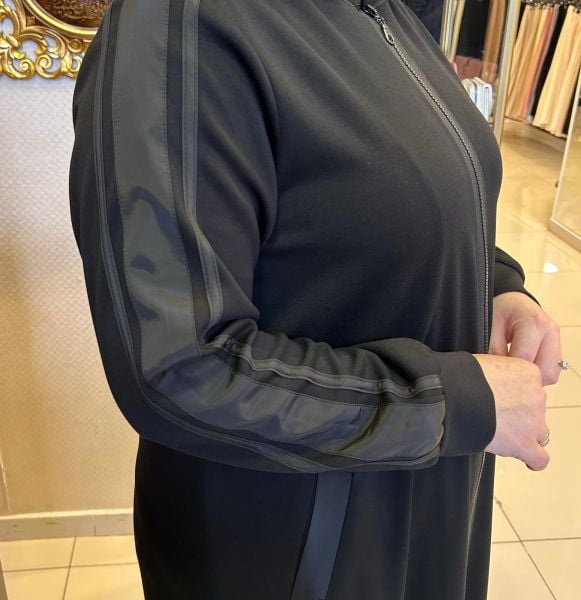 SİYAH ŞERİT DTY. KAPÜŞONLU FERACE/NURCAN ÇETİN