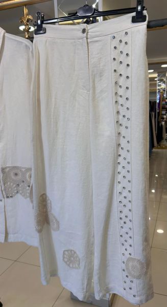 GÜPÜRLÜ VE TAŞ DTY. TUNİK PANTOLON TAKIM/GHISA