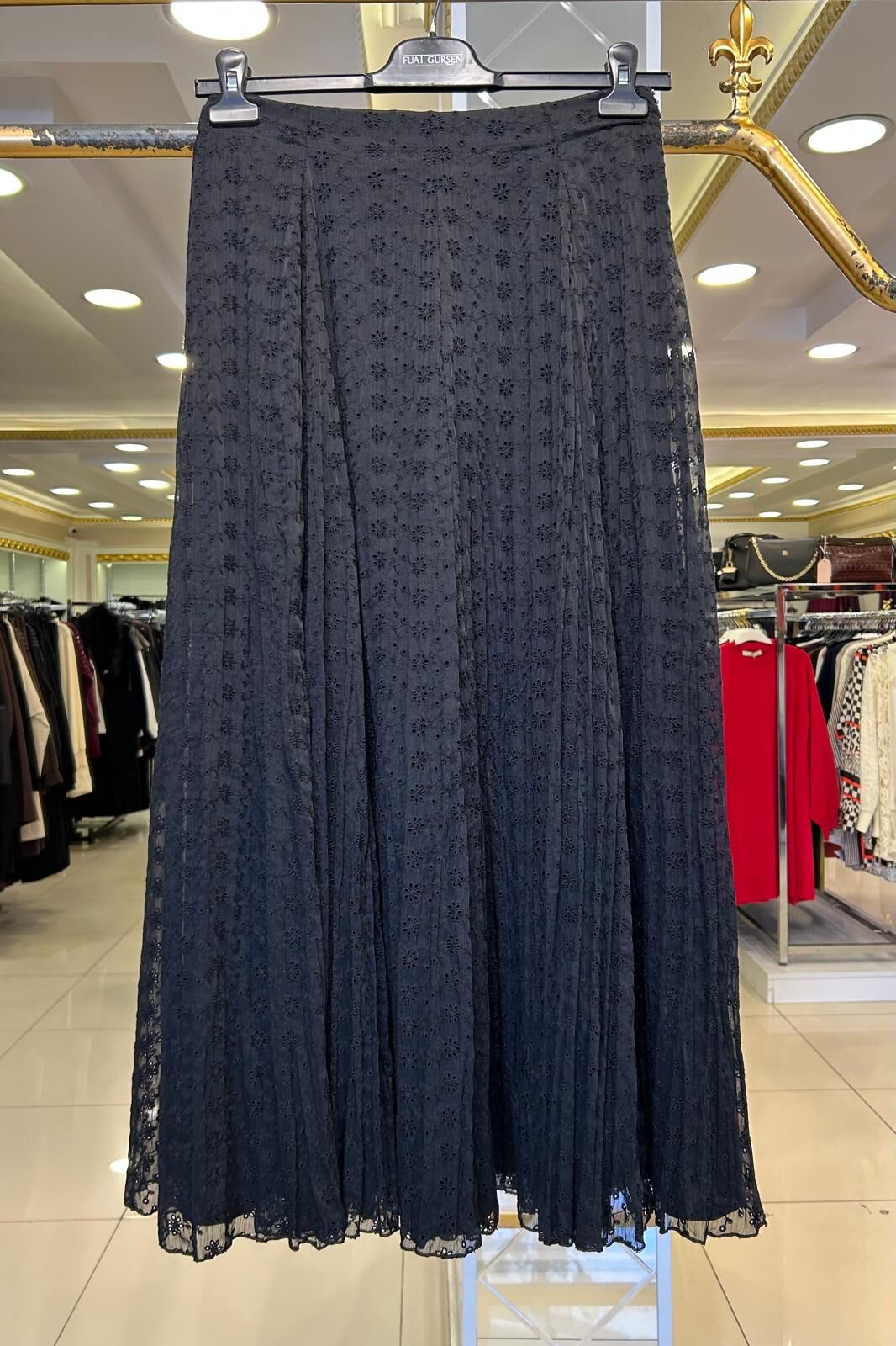 FİSTO DESENLİ TÜL ETEK /FUAT GÜRŞEN