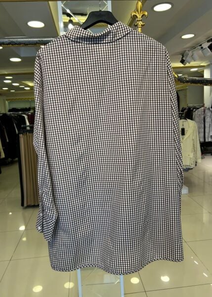 PÖTİKARE DESEN PAMUKLU GÖMLEK /SEÇİL