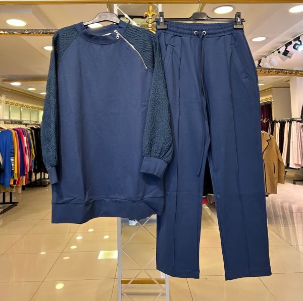 KOLLARI PARAŞÜT KUMAŞ DTY. PANTOLONLU TAKIM/SEÇİL