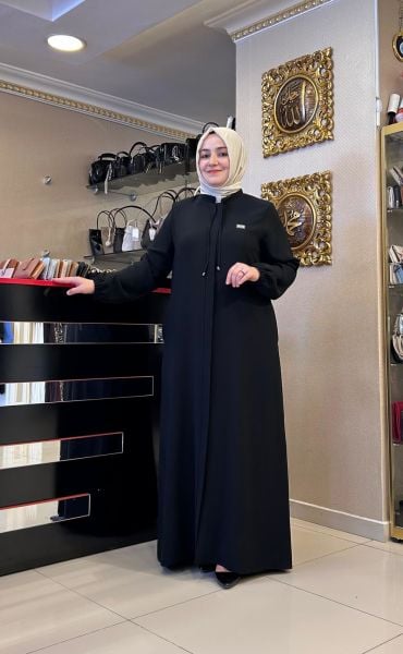 ARMA VE İP DETAYLI FERACE/ZERENAY