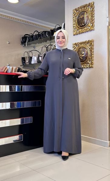 ARMA VE İP DETAYLI FERACE/ZERENAY