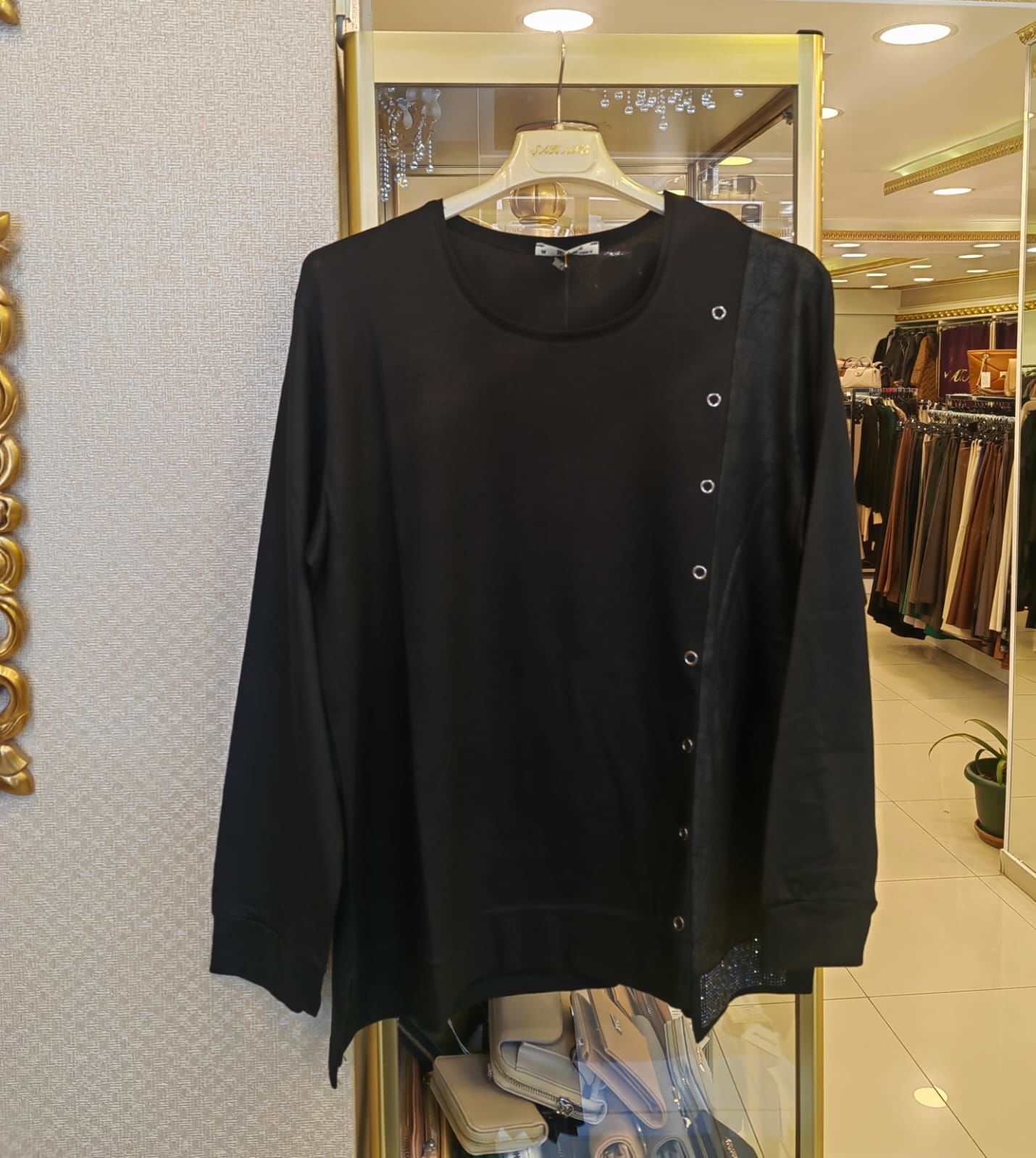 YONCA KUMAŞ KIŞLIK  BLUZ