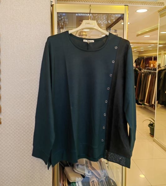 YONCA KUMAŞ KIŞLIK  BLUZ