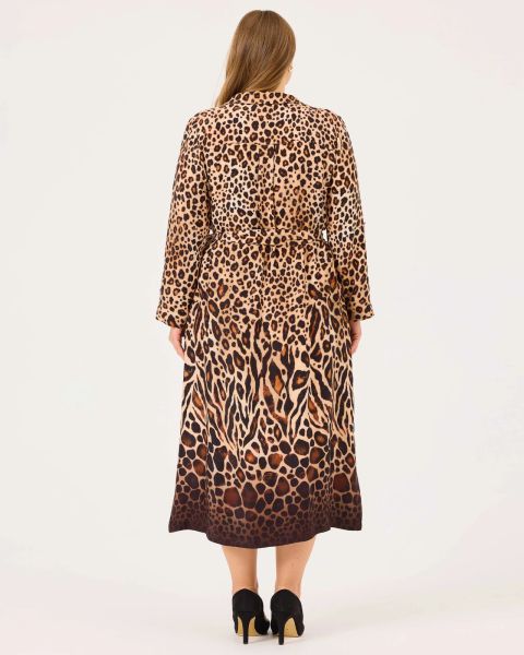 LEOPAR DESENLİ GÖMLEK/SEÇİL