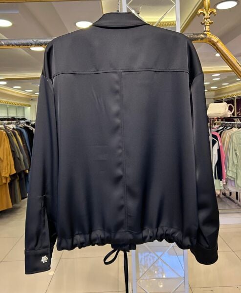 TAŞLI DÜĞME DTY. SATEN GÖMLEK/ GHISA