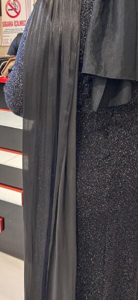 TAMAMI PUL İŞLEMELİ KUŞAK DTY. ABİYE /TASVİR