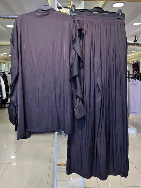 TUNİĞİ FULAR VE FIRFIR DTY. PANTOLONLU TAKIM/ GHISA