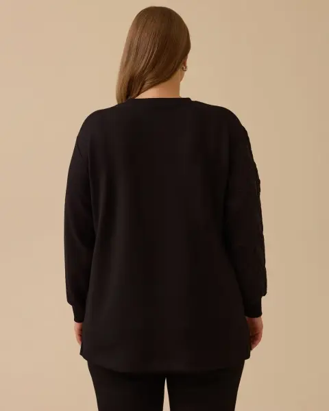 KABARTMA DESEN DÜĞME DTY. TUNİK/ SEÇİL