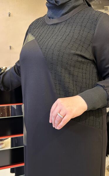 SİMLİ DESEN VE CEP DTY. ELBİSE/ DEFRİNA