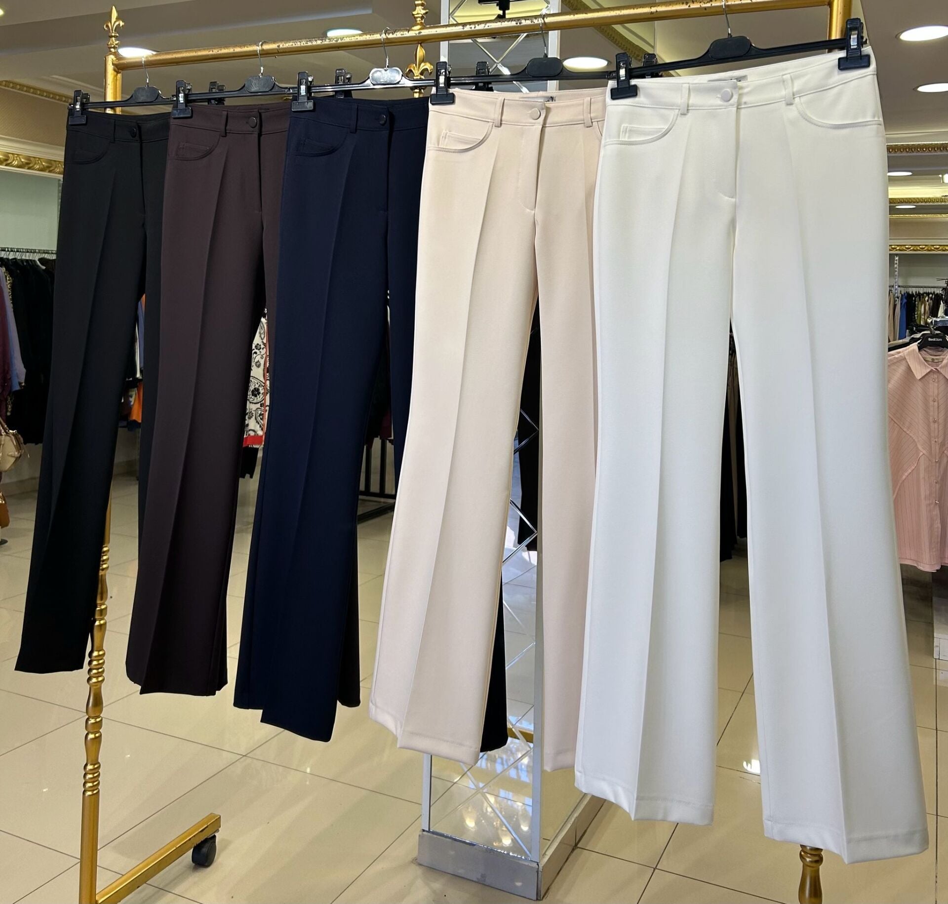 BEŞ CEP İSPANYOL PAÇA PANTOLON/SENTEZ
