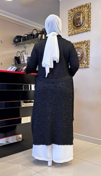 SATEN PERDE KUMAŞ KUŞAKLI KAP/GHISA