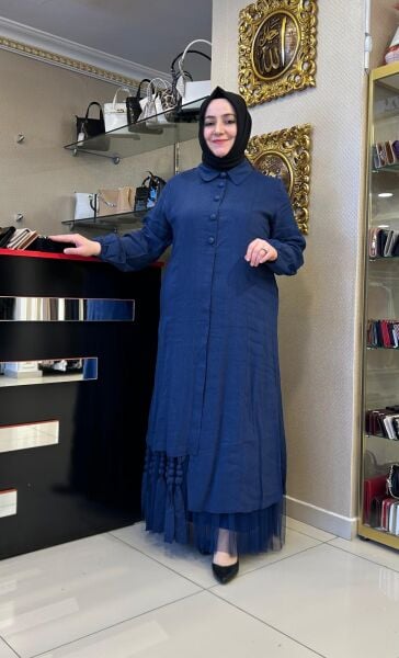 ETEK UCU TÜL DTY. İKİLİ ELBİSE /LISSMORE