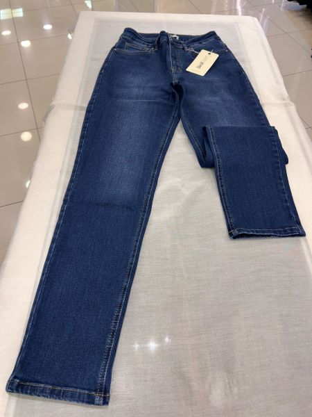 DAR PAÇA LİKRALI KOT PANTOLON/SEÇİL
