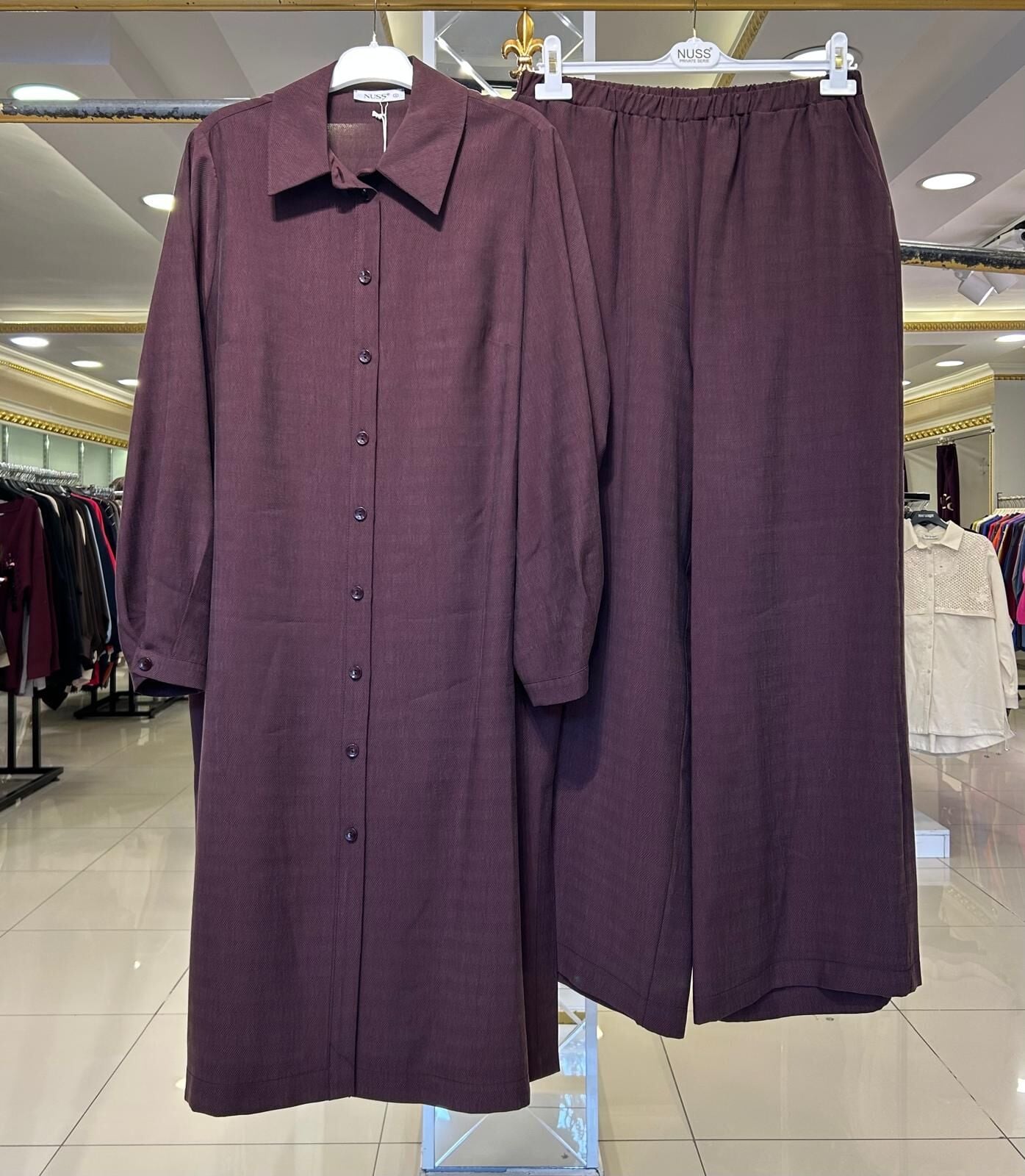 KENDİNDEN DESENLİ TENSEL TAKIM/ NUSS 1096