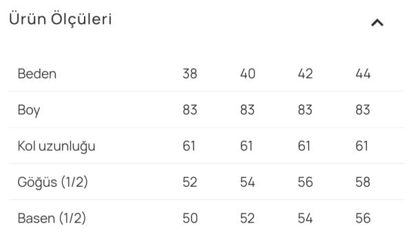 KRUVAZE CEP DTY. DÜĞMELİ KOT CEKET/ SEÇİL 1027