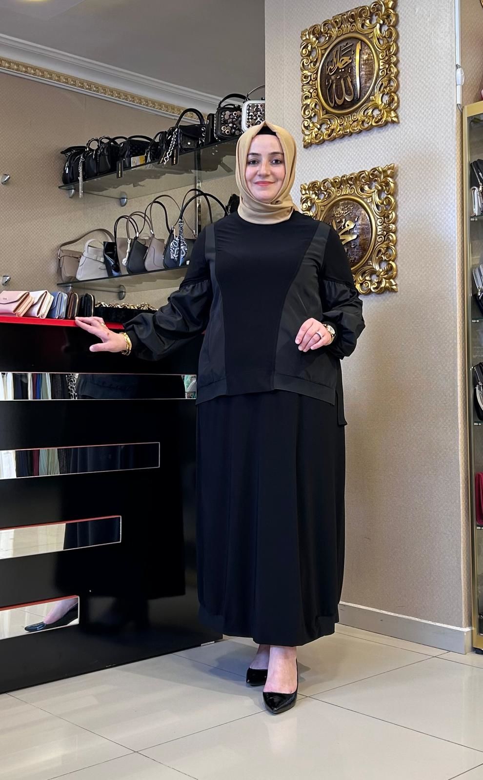 PARAŞÜT KUMAŞ DTY. ETEKLİ TAKIM/NURCAN ÇETİN