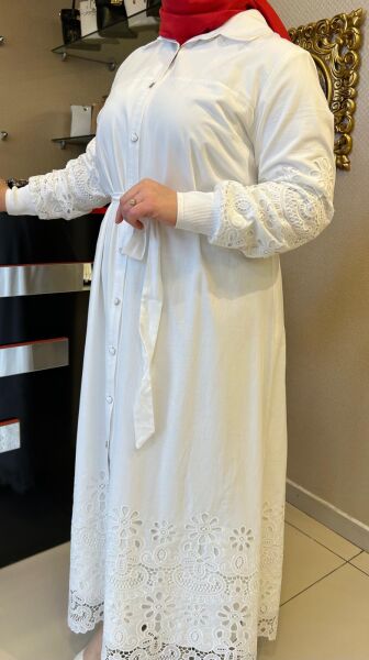 FİSTO NAKIŞ DTY. PAMUKLU ELBİSE /FUAT GÜRŞEN