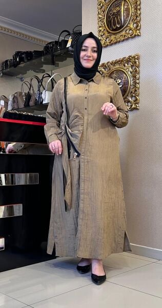 BELİ DÜĞÜM VE FERMUAR DTY. ELBİSE/ LISSMORE