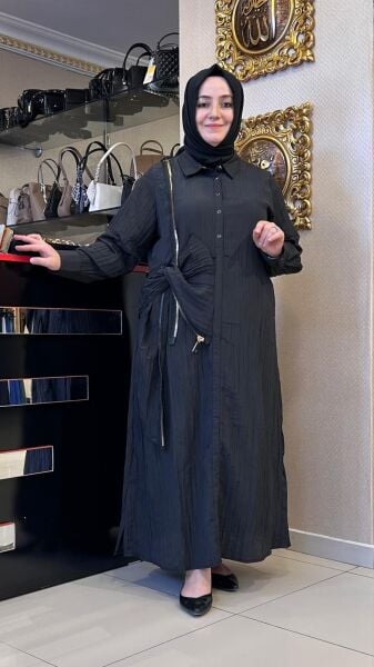 BELİ DÜĞÜM VE FERMUAR DTY. ELBİSE/ LISSMORE