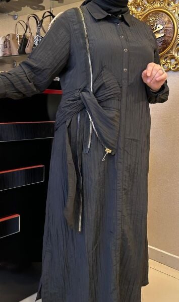 BELİ DÜĞÜM VE FERMUAR DTY. ELBİSE/ LISSMORE