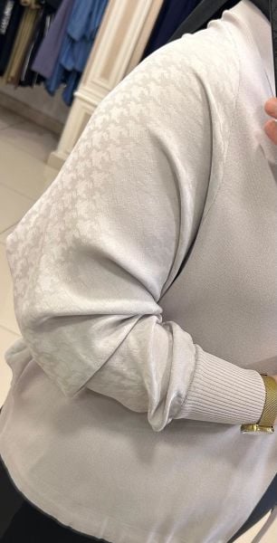 KAZAYAĞI DESENLİ JAKAR KUMAŞ HIRKA/GHISA