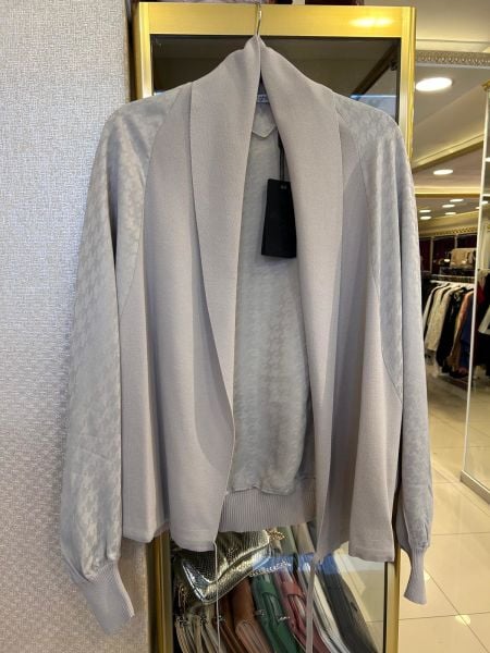 KAZAYAĞI DESENLİ JAKAR KUMAŞ HIRKA/GHISA