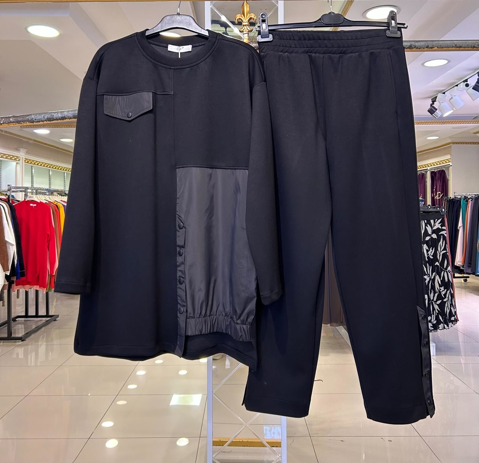 ﻿PARAŞÜT KUMAŞ DTY. EŞOFMAN TAKIMI /TIĞTRİKO