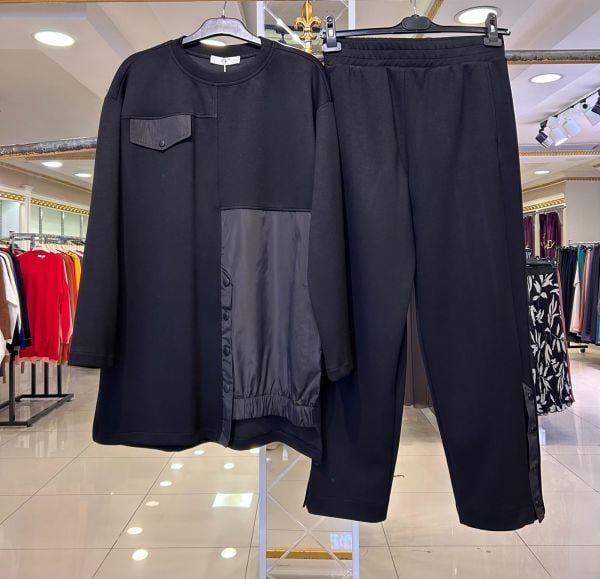 ﻿PARAŞÜT KUMAŞ DTY. EŞOFMAN TAKIMI /TIĞTRİKO