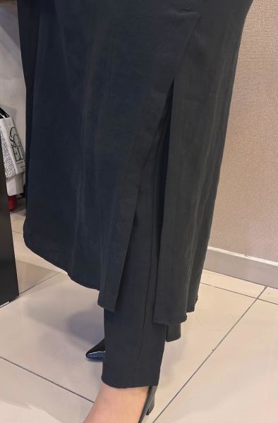 ﻿KUŞAKLI UZUN TUNİK VE PANTOLON TAKIM/NURCAN ÇETİN