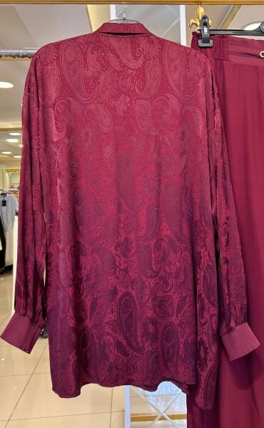 ŞAL DESENLİ FULAR DTY. TUNİK PANTOLON TAKIM/ GHISA   