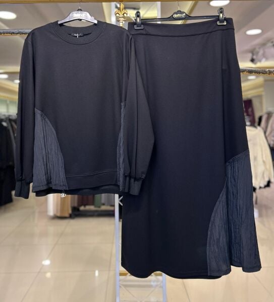 SATEN KUMAŞ DTY. ETEKLİ TAKIM/DEFRİNA 