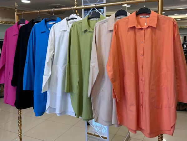 OVERSIZE STANDART BEDEN GÖMLEK/SEÇİL