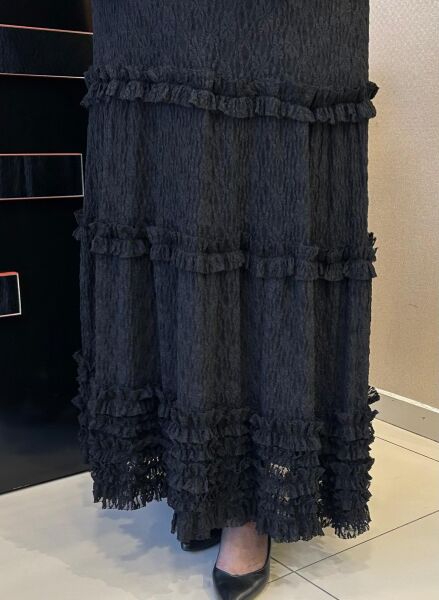 TAMAMI DANTEL KUMAŞ FIRFIR DTY. ELBİSE /NURCAN ÇETİN