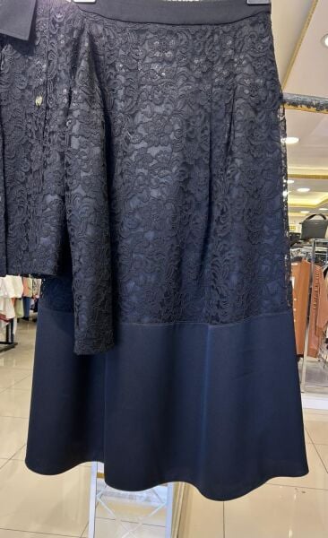 SATEN KUMAŞ KOMBİNLİ GÜPÜR TAKIM TAKIM/ GHISA