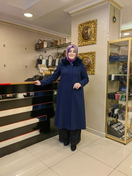 İPEKTEN ÖNÜ FERMUARLI KAŞE KABAN
