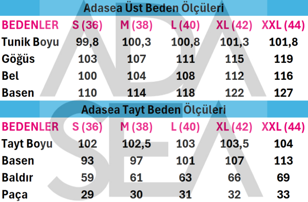 Silver Uzun Kollu Tesettür Mayo 1223/ ADASEA