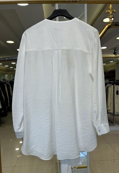 BELİ BAĞLAMA DTY. VİSKOZ KUMAŞ BLUZ /SEÇİL